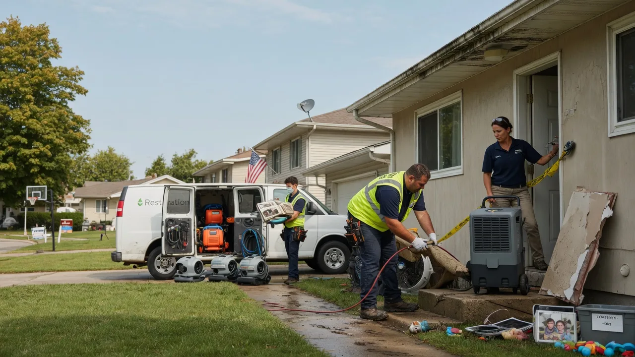 Water Damage Restoration in Cooks, MI near me
